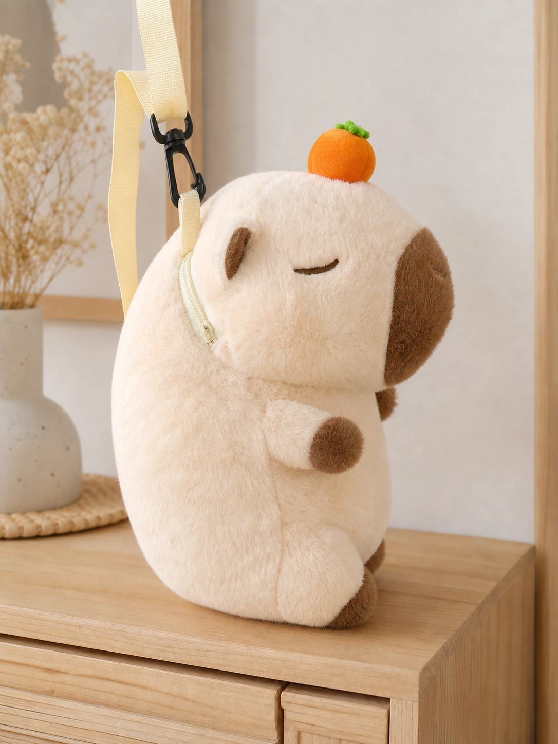 mochila pelucia capivara passeio e lazer mochila pelucia capivara passeio e lazer