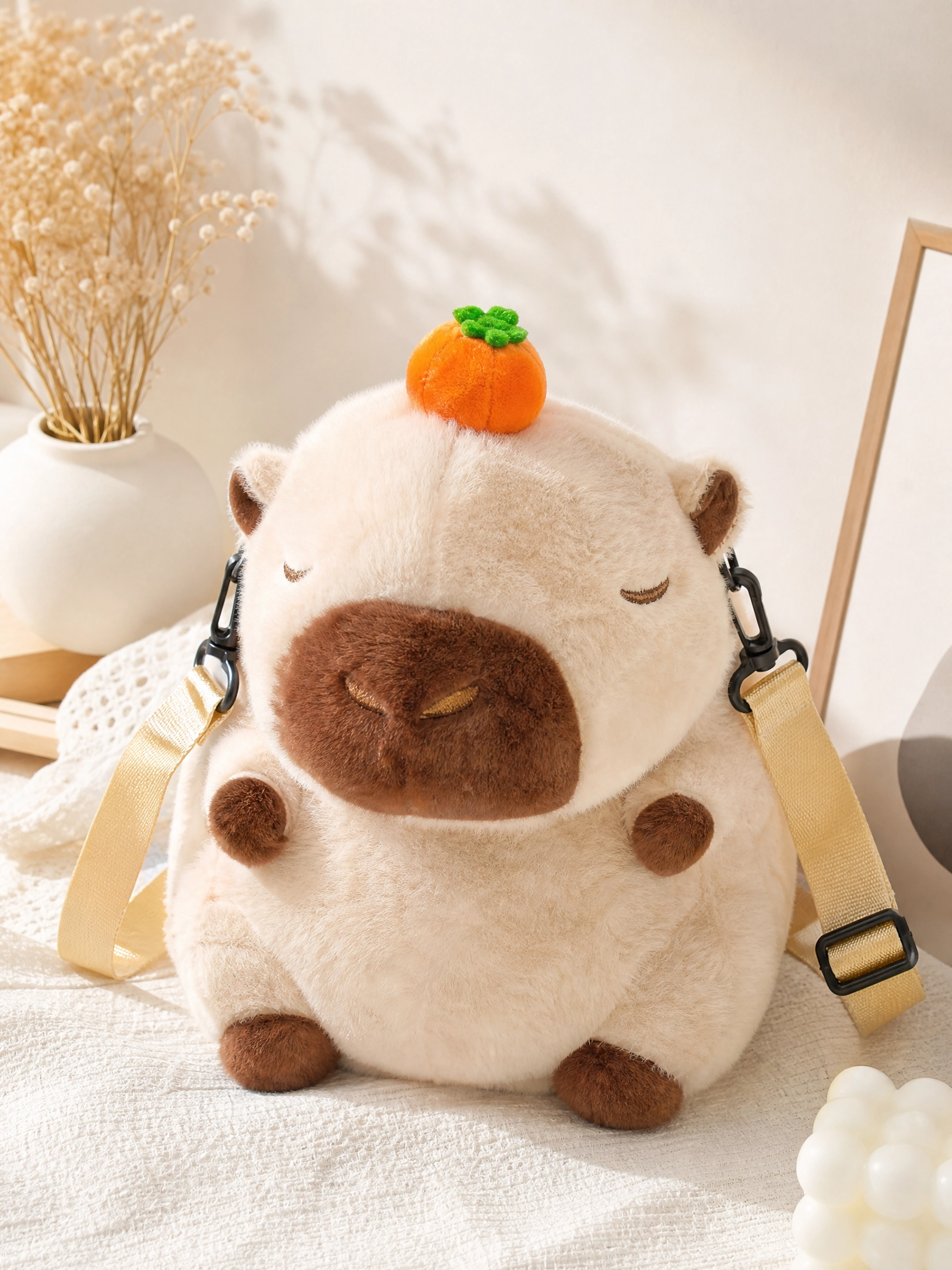mochila pelucia capivara passeio e lazer mochila pelucia capivara passeio e lazer